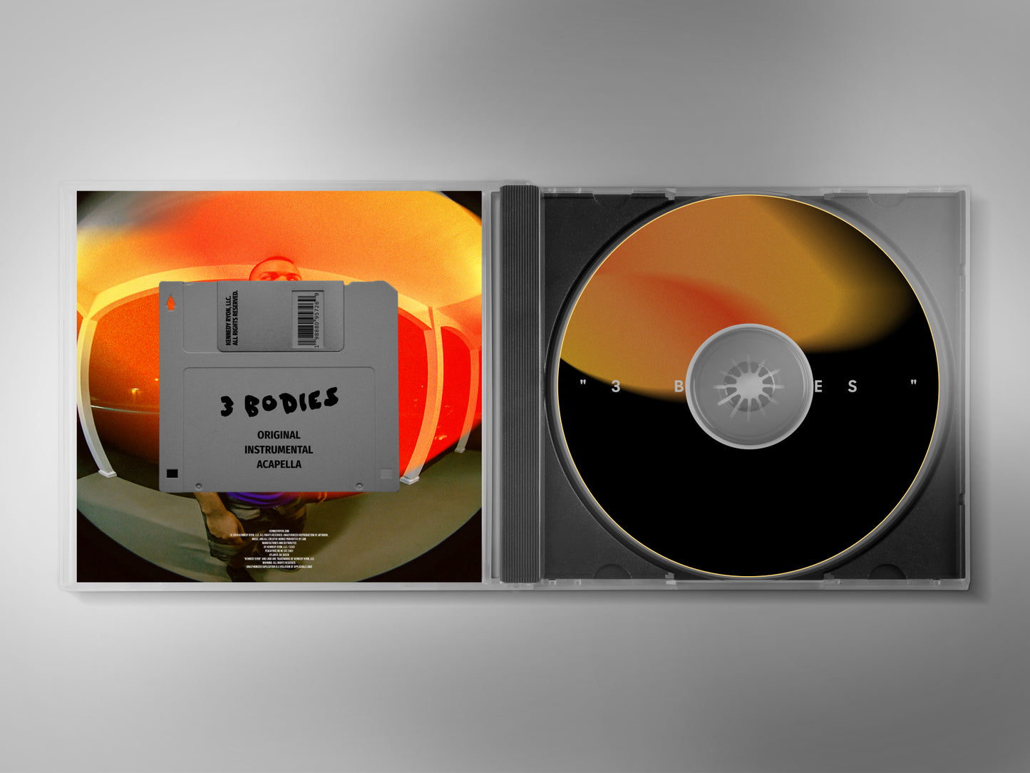 "3 Bodies" Single CD